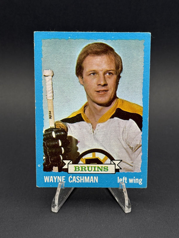 1973-74 Topps #166 Wayne Cashman