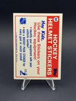 1985-86 Topps #30b Washington Capitals Stickers