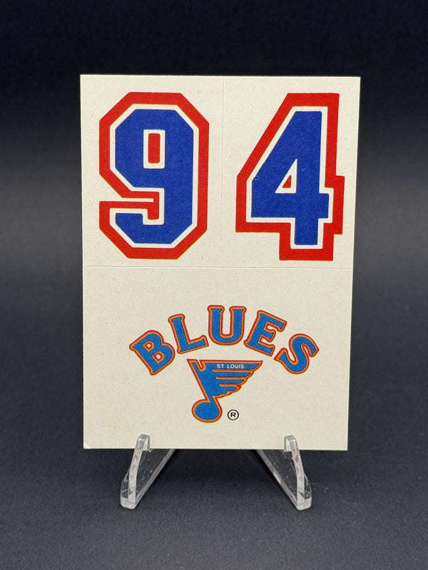 1985-86 Topps #28c St. Louis Blues Stickers
