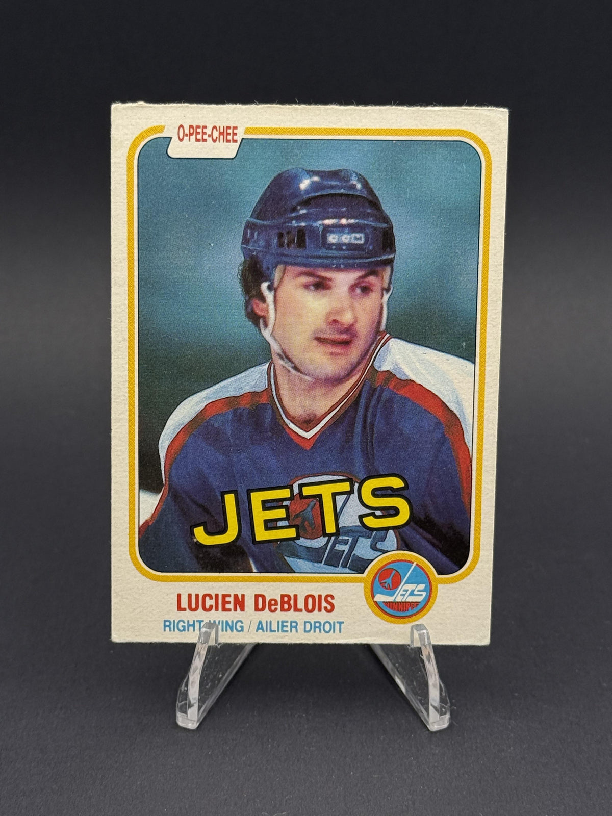 1981-82 Topps #79 West Lucien DeBlois