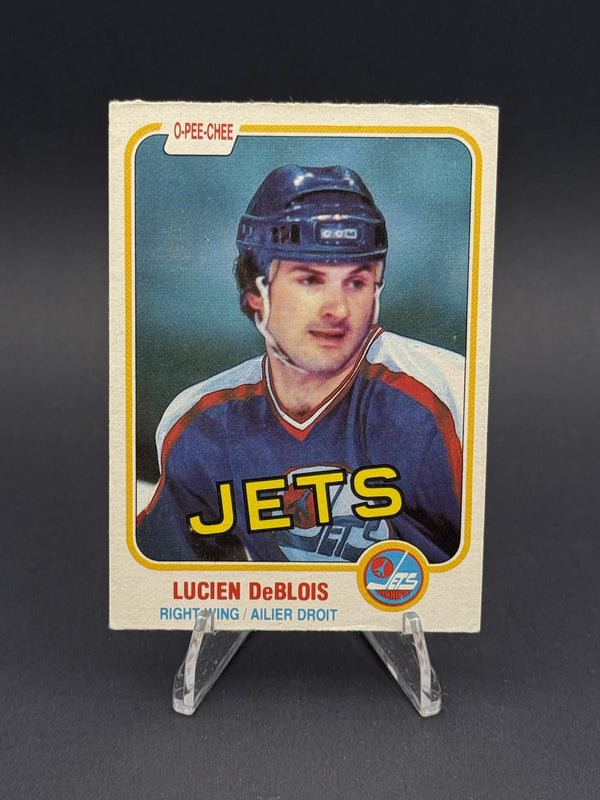 1981-82 Topps #79 West Lucien DeBlois