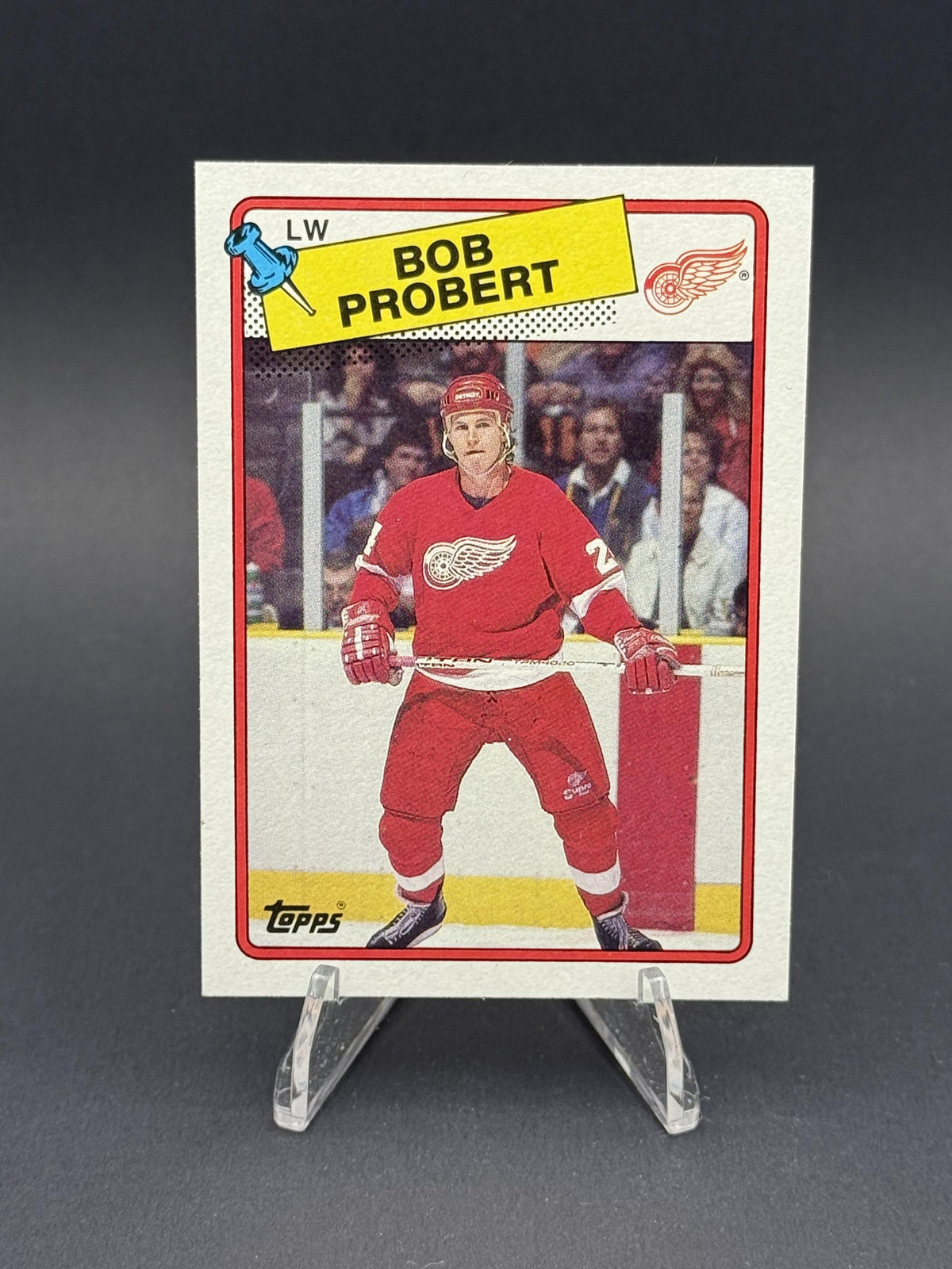 1988-89 Topps #181 Bob Probert (RC)