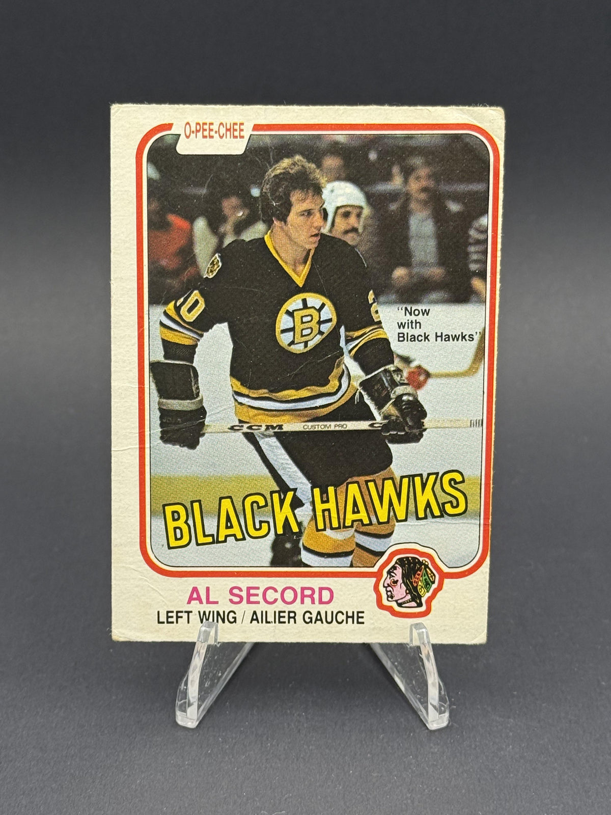 1981-82 O-Pee-Chee #72 Al Secord