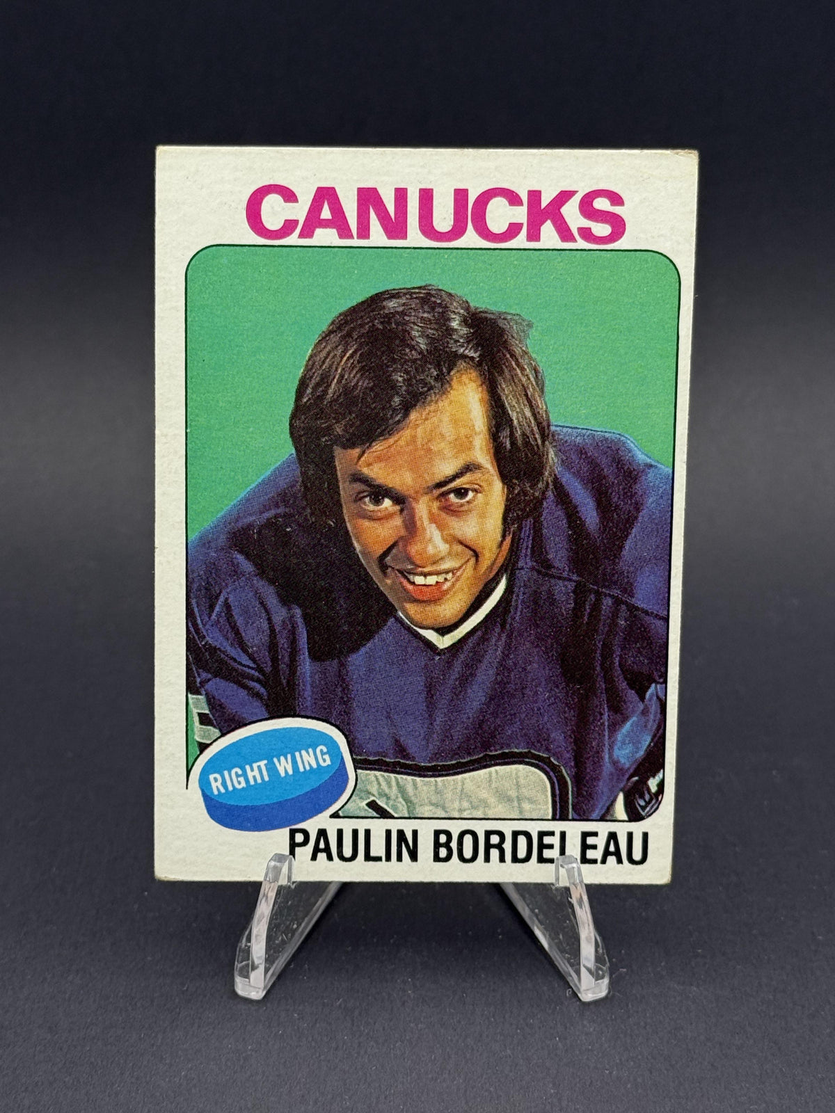 1975-76 Topps #151 Paulin Bordeleau