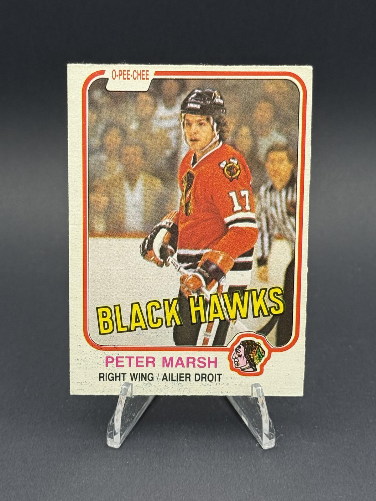1981-82 O-Pee-Chee #71 Peter Marsh