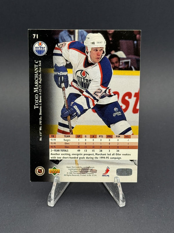 1995-96 Upper Deck #71 Todd Marchant Electric Ice