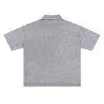 Slab'dUSA | Heavyweight Snow-Washed Polo