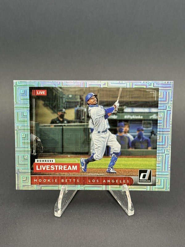 2021 Donruss #LS6 Mookie Betts Livestream Vector