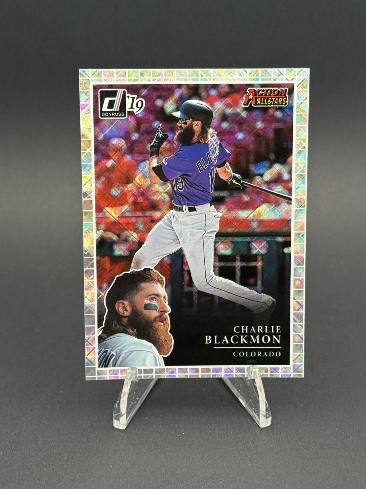 2019 Donruss - Action All-Stars Diamond #AA11 Charlie Blackmon