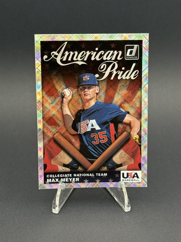 2019 Donruss #AP18 Max Meyer American Pride Diamond