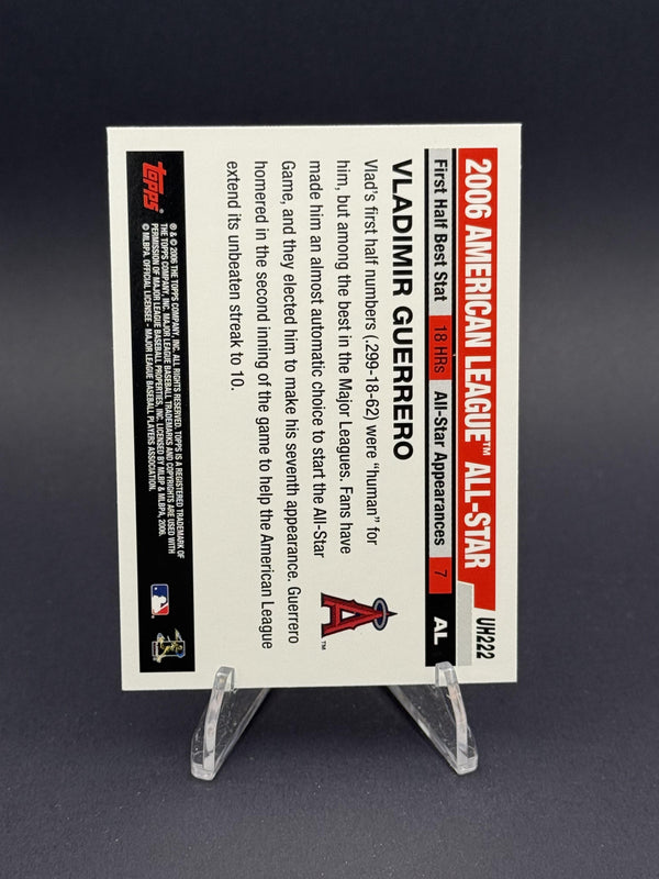 2006 Topps Updates & Highlights #UH222 Vladimir Guerrero
