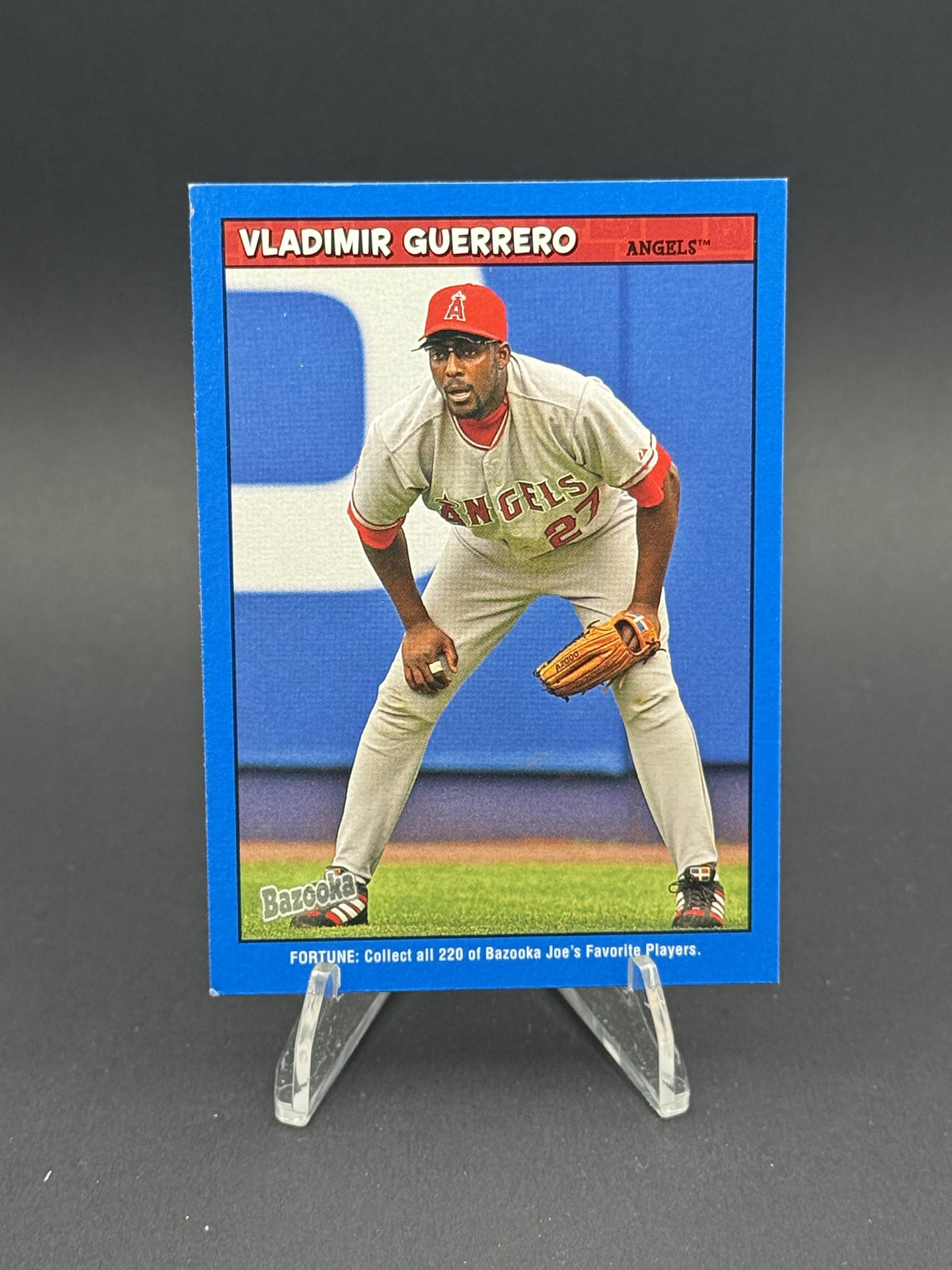 2006 Bazooka #188 Vladimir Guerrero Blue Fortune