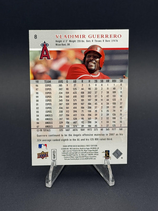 2008 Upper Deck First Edition #8 Vladimir Guerrero