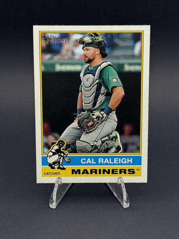 2025 Topps Heritage #472 Cal Raleigh