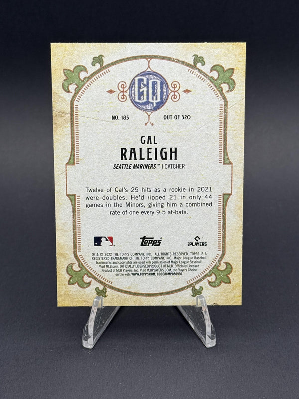 2022 Topps Gypsy Queen #185 Cal Raleigh (RC)