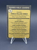 1973 Topps #12a Padres Field Leaders