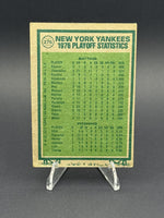 1977 Topps #276 1976 A.L. Championship ALCS