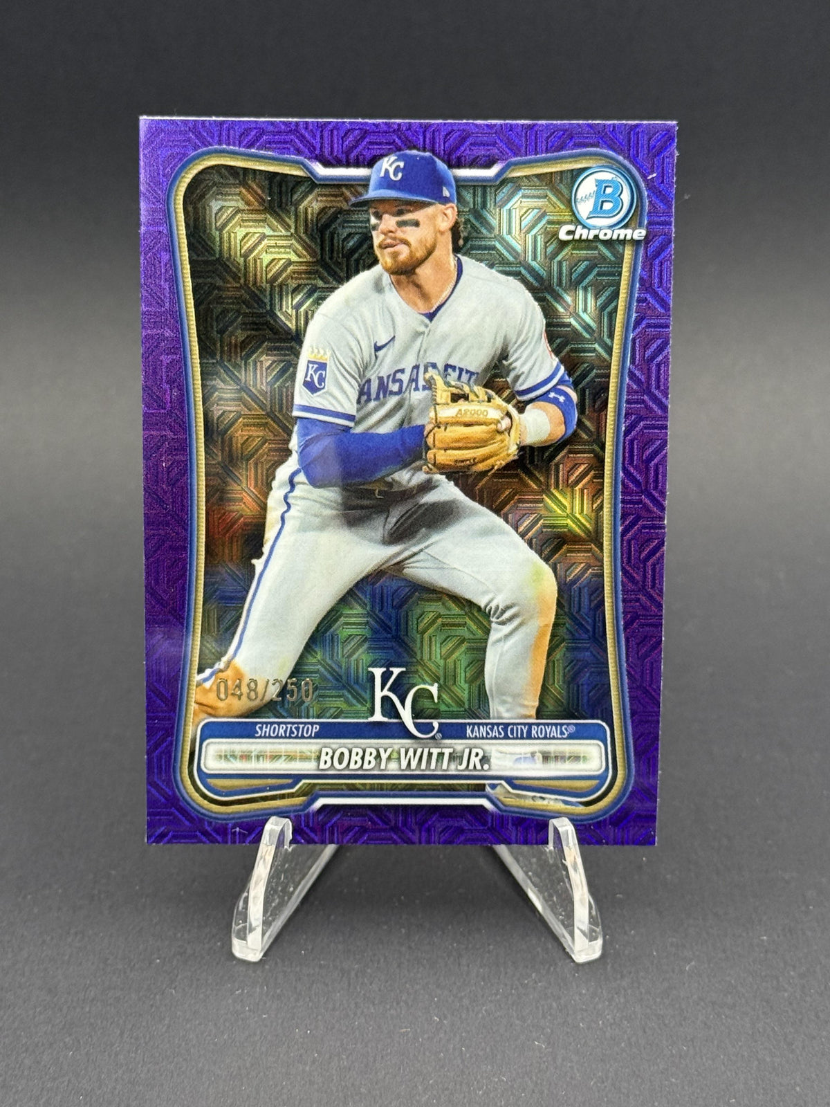 2026 Bowman #25 Bobby Witt Jr. Purple #/250