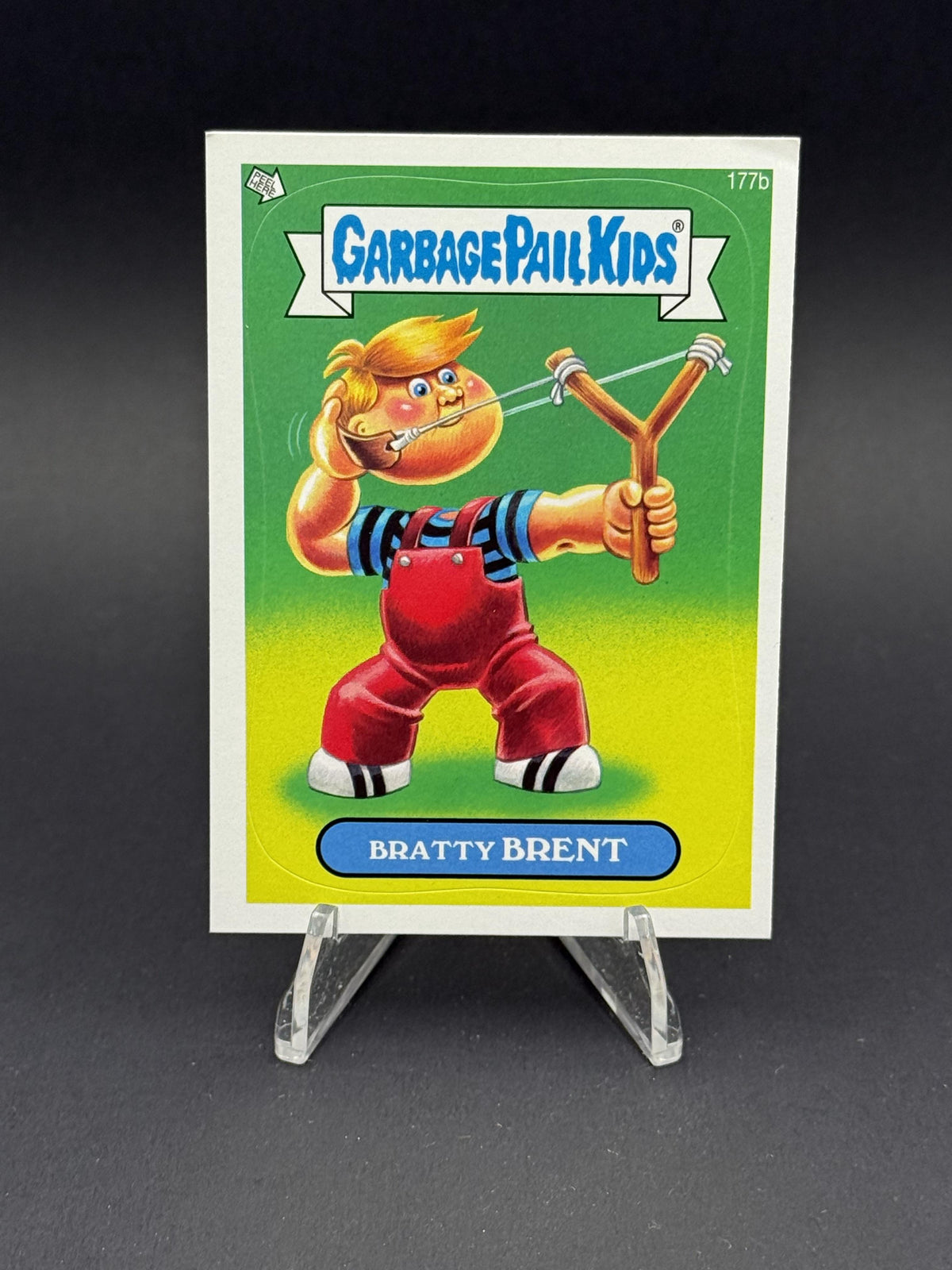 2013 Garbage Pail Kids Brand New Series 3 #177b Bratty Brent