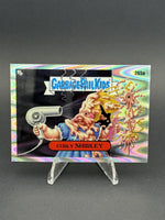 2024 Topps Chrome Garbage Pail Kids OG S7 #265a Curly Shirley Drool Refractor