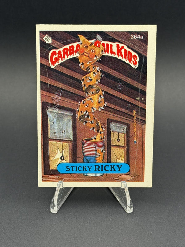 1987 Topps Garbage Pail Kids Series 9 #364a Sticky Ricky