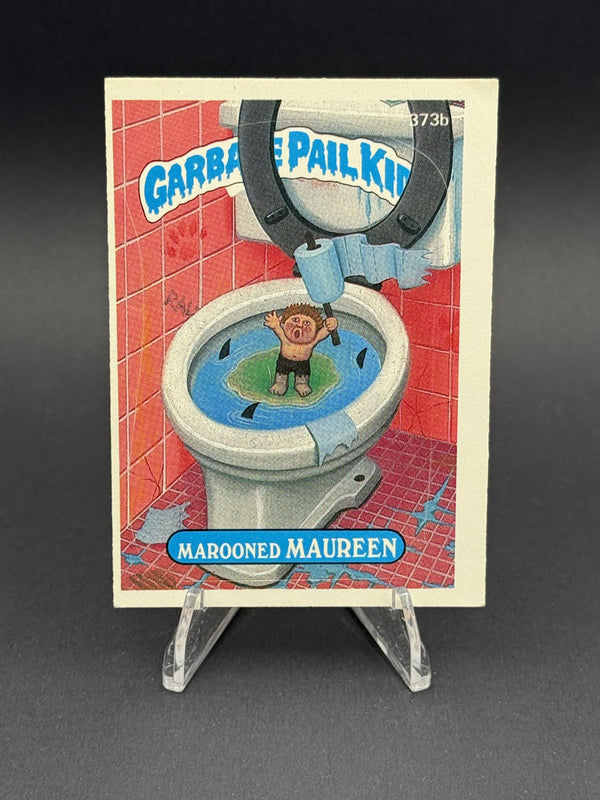 1987 Topps Garbage Pail Kids Series 9 #373b Marooned Maureen