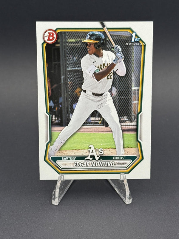 2026 Bowman 1st #BP-139 Edgar Montero Prospects