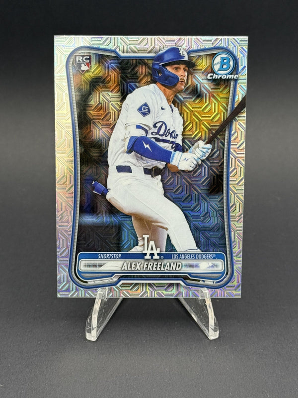 2026 Bowman #70 Alex Freeland Chrome Mojo Refractors (RC)