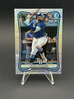 2026 BowmanChrome #59 Junior Caminero Mojo Refractors