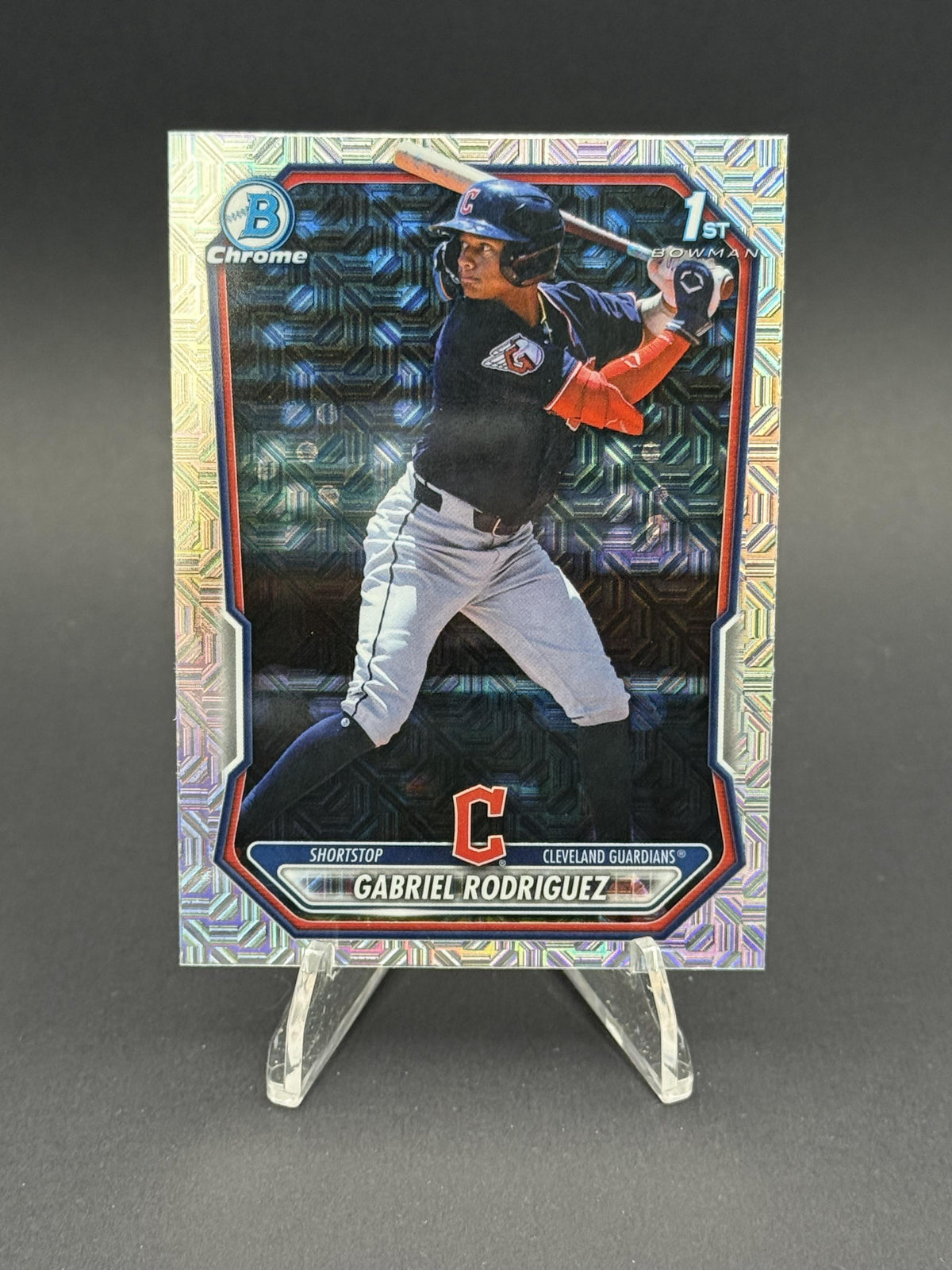 2026 BowmanChrome 1st #BCP-118 Gabriel Rodriguez Prospects Mojo Refractor