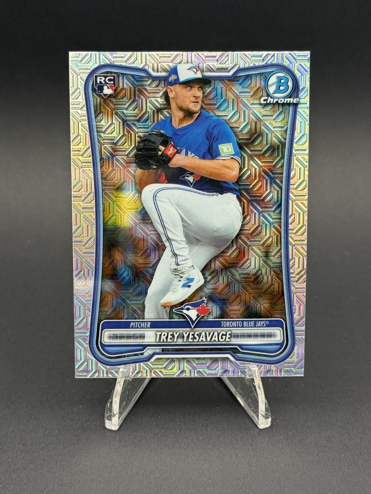 2026 Bowman #41 Trey Yesavage Chrome Mojo Refractors (RC)