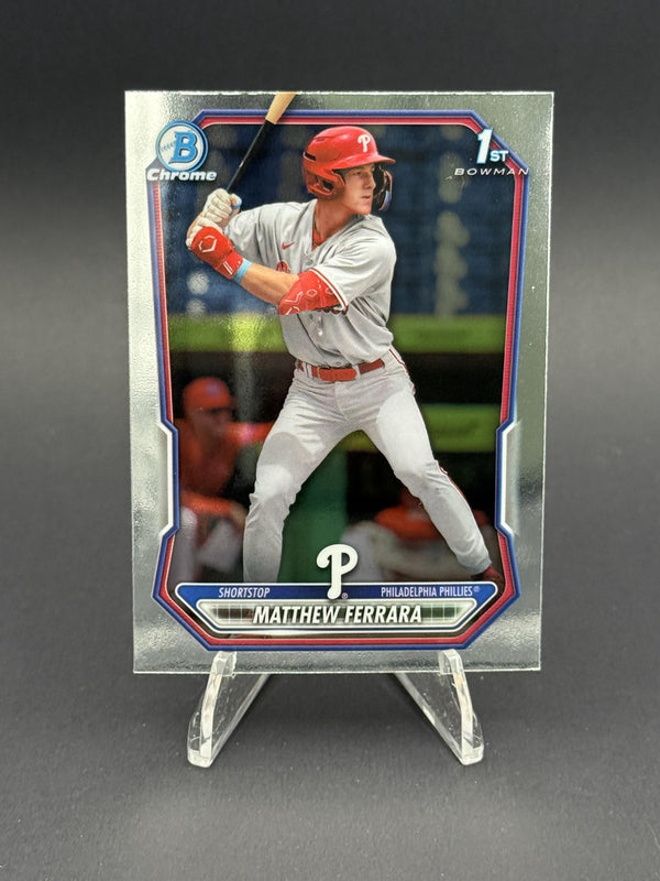 2026 Bowman Chrome #BCP-110 Matthew Ferrara Prospects