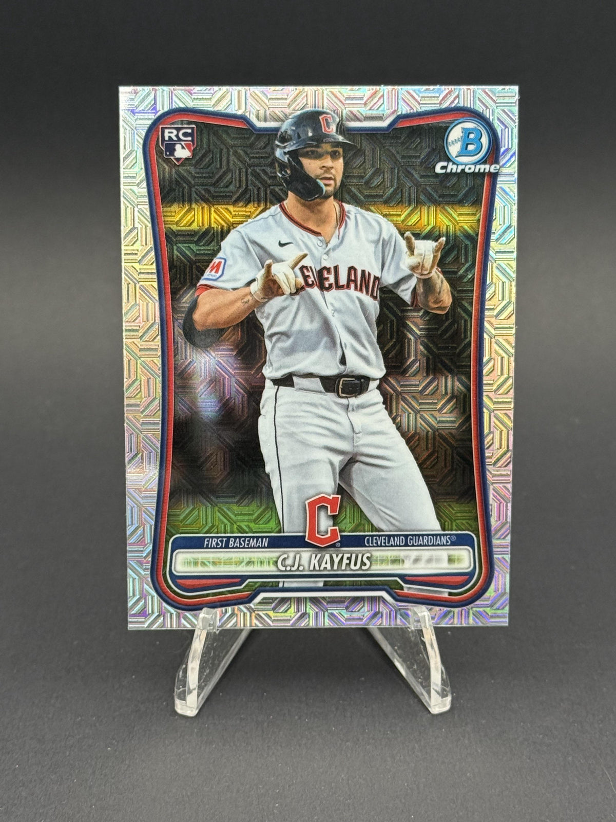 2026 Bowman Chrome #98 C.J. Kayfus Mojo Refractors (RC)