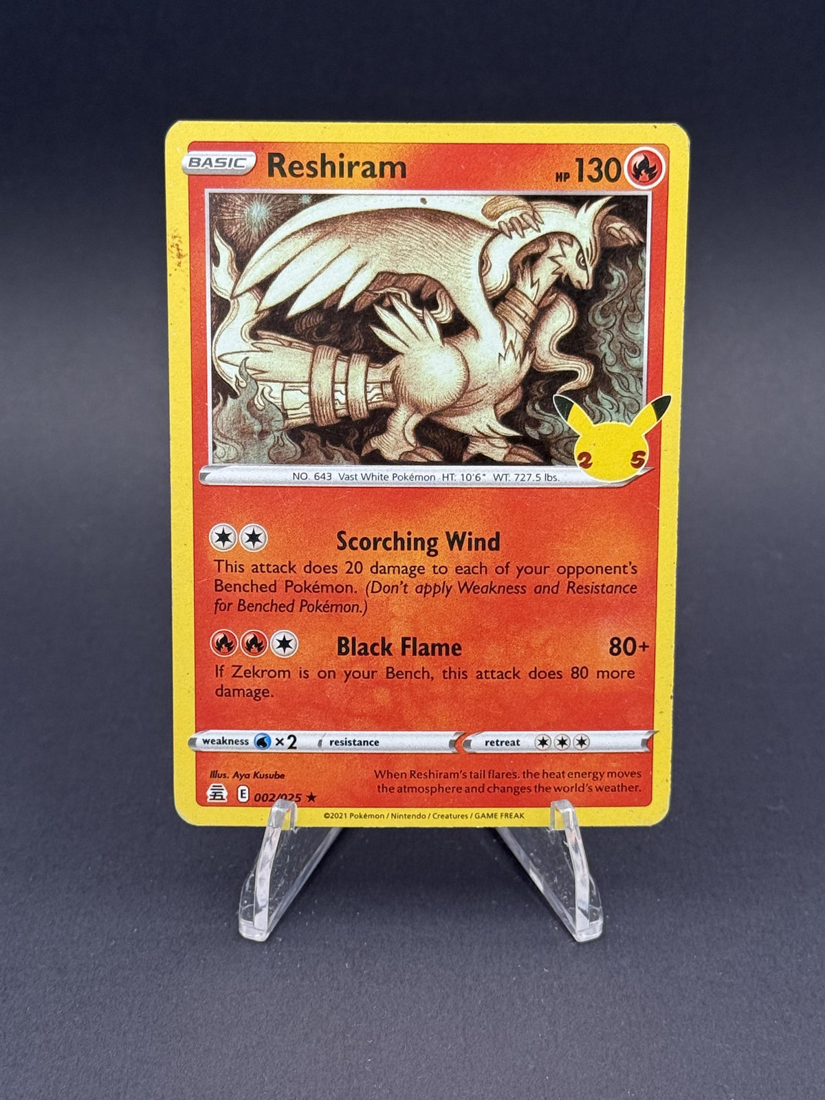Celebrations #002/025 Reshiram