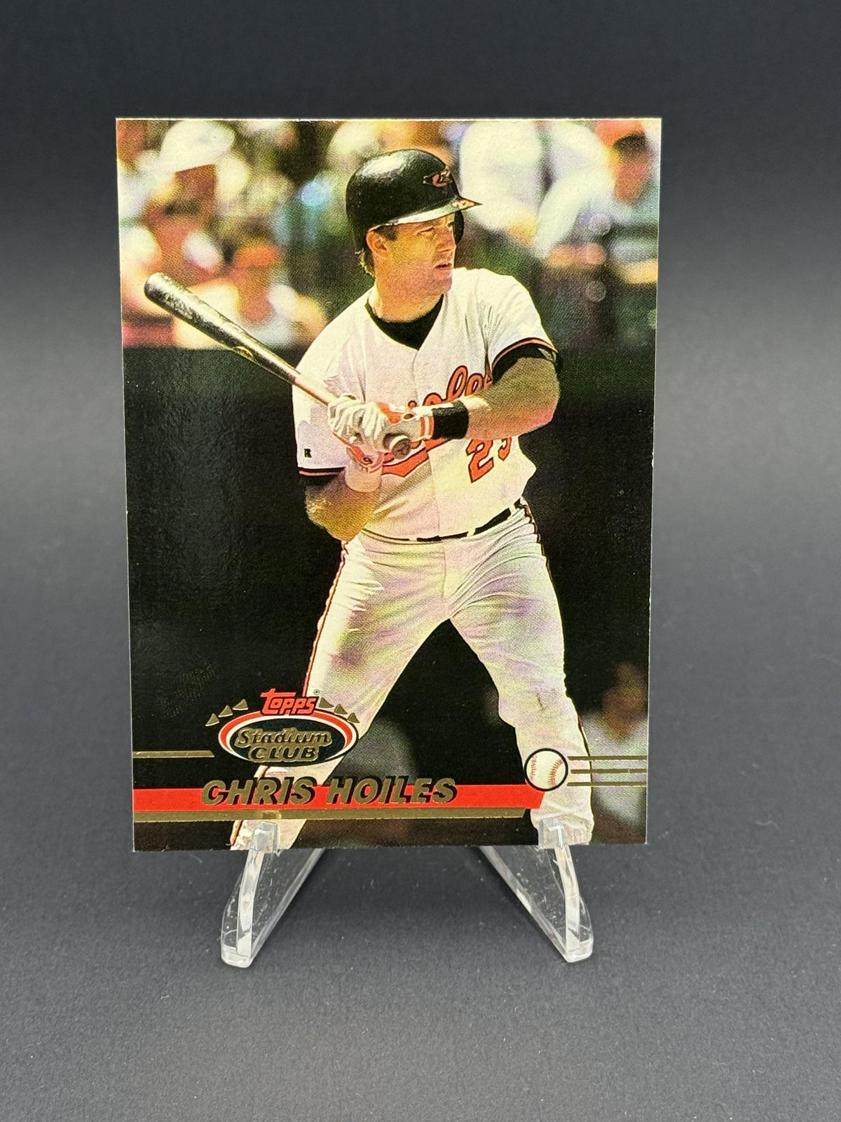 1993 Stadium Club #345 Chris Hoiles (RC)