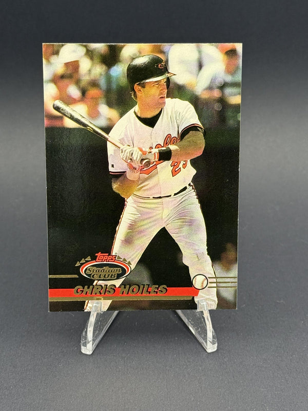 1993 Stadium Club #345 Chris Hoiles (RC)