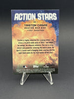 2023 Topps Chrome Update #ASC-7 Triston Casas Action Stars