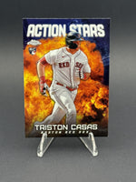 2023 Topps Chrome Update #ASC-7 Triston Casas Action Stars