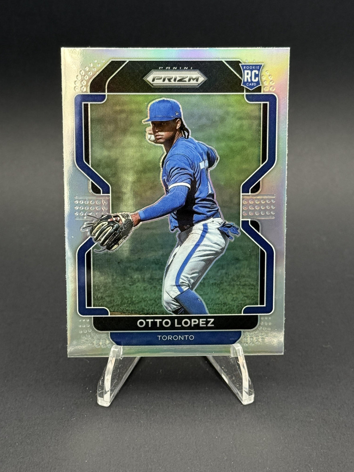 2022 Panini Prizm #36 Otto Lopez Silver Prizm (RC)