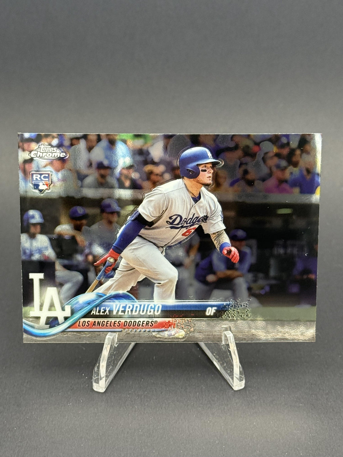 2018 Topps Chrome #167 Alex Verdugo Prism Refractor (RC)