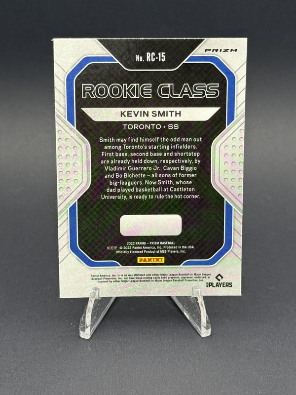 2022 Panini Prizm #RC-15 Kevin Smith Rookie Class Silver Prizm