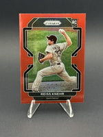 2022 Panini Prizm #61 Reiss Knehr Red Prizm (RC)