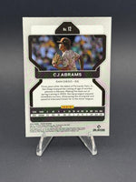 2022 Panini Prizm #12 CJ Abrams Purple Prizm (RC)