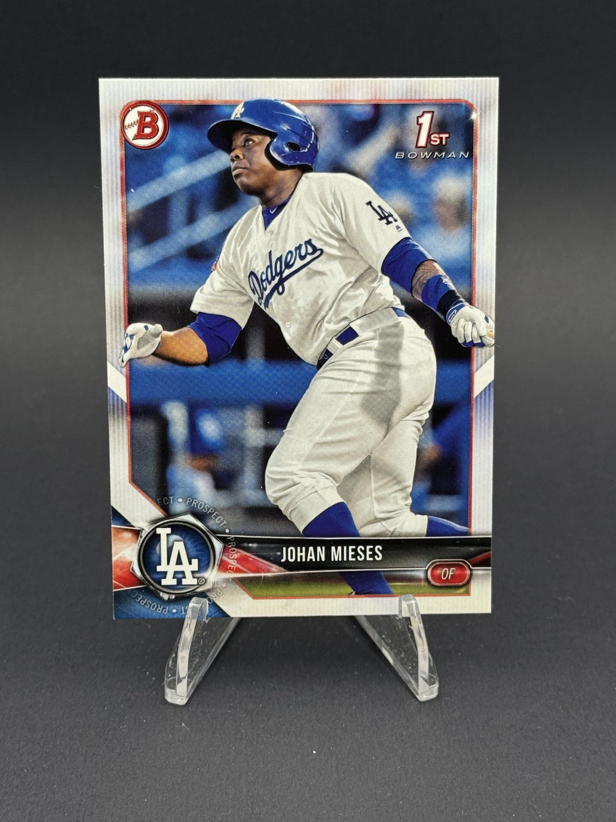2018 Bowman 1st #BP19 Johan Mieses Prospects