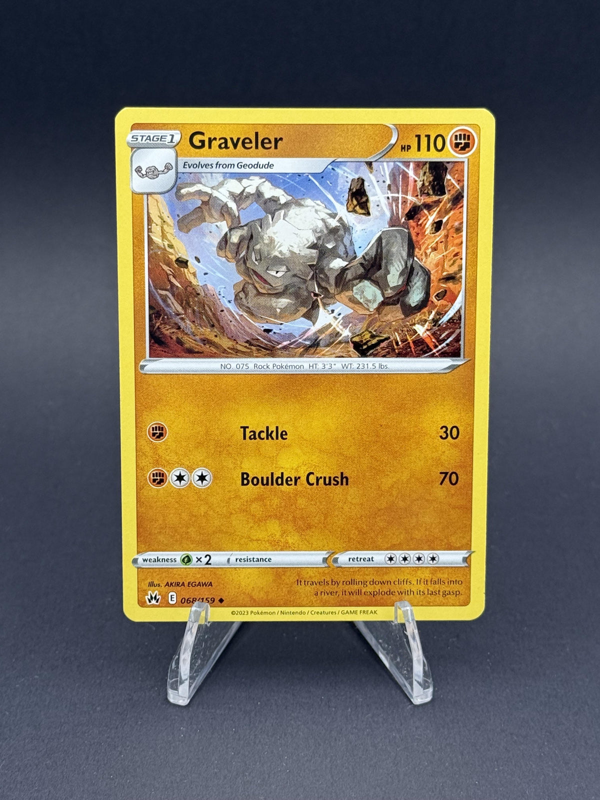 SWSH: Crown Zenith #068/159 Graveler