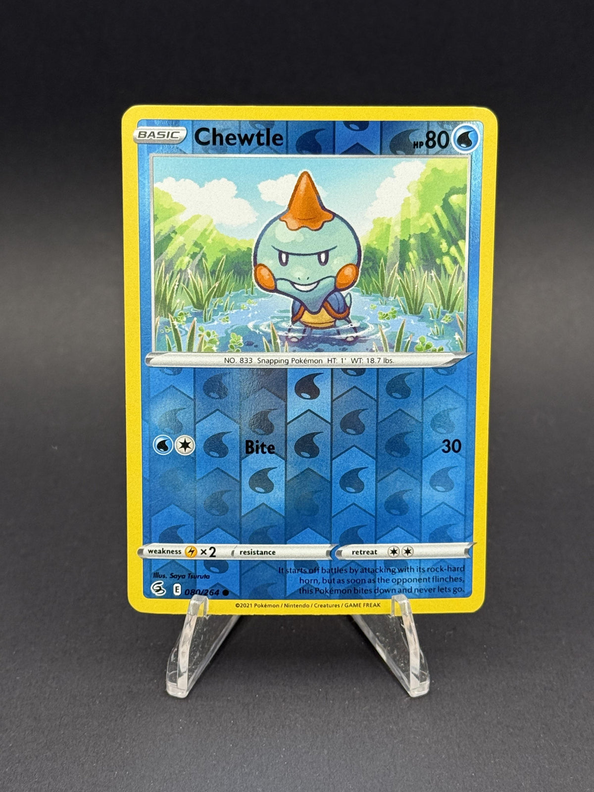 SWSH08: Fusion Strike 080/264 Chewable Reverse Holo Rare