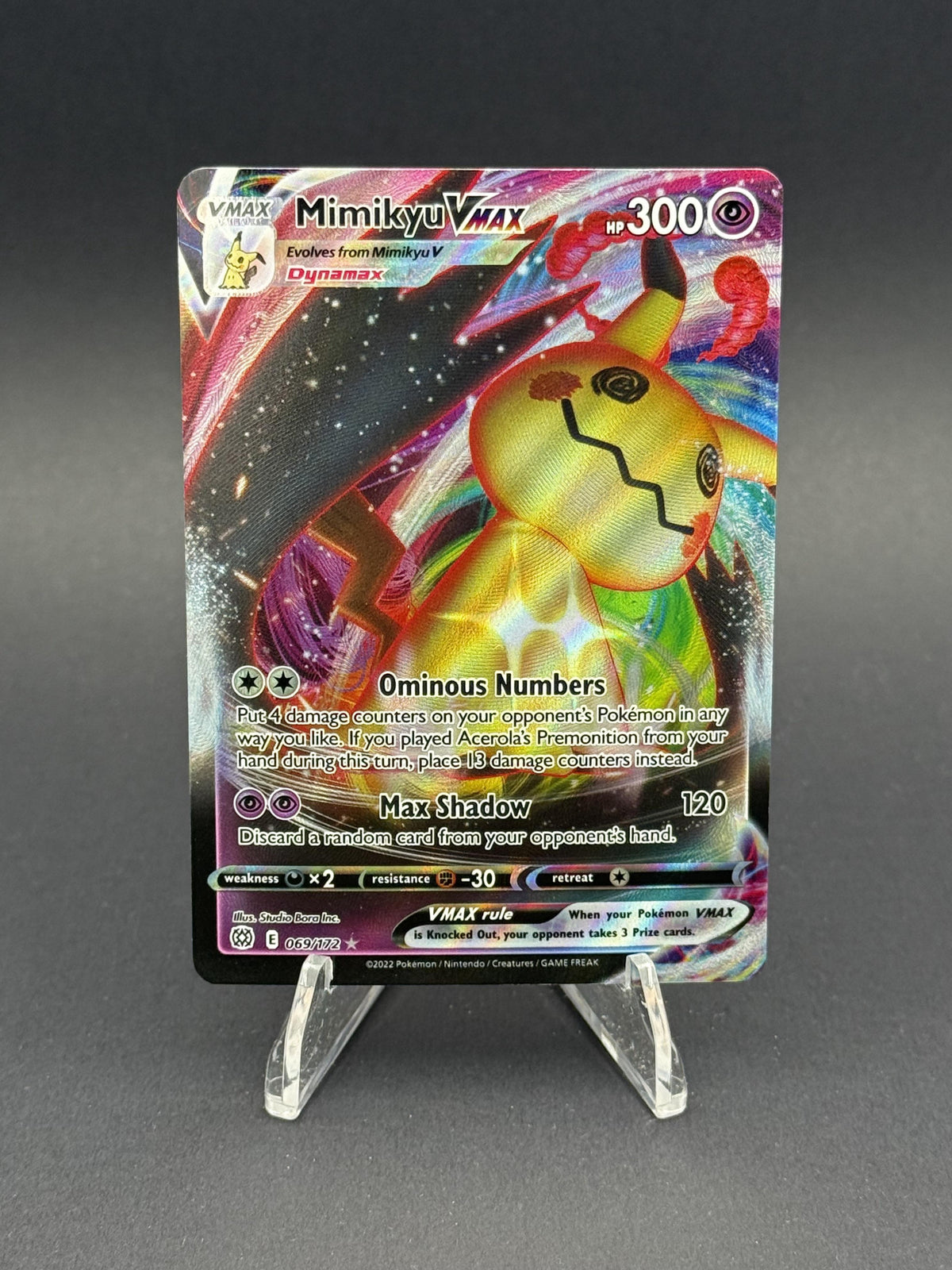 SWSH09: Brilliant Stars #069/172 Mimikyu VMAX