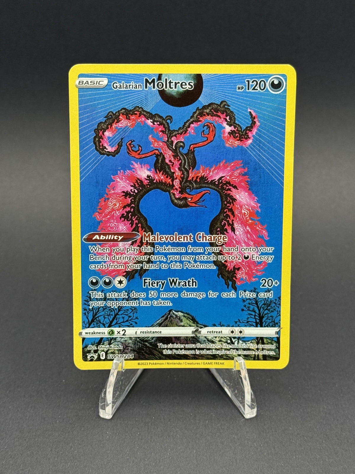 SWSH: Sword & Shield Promo Cards #SWSH284 Galarian Moltres