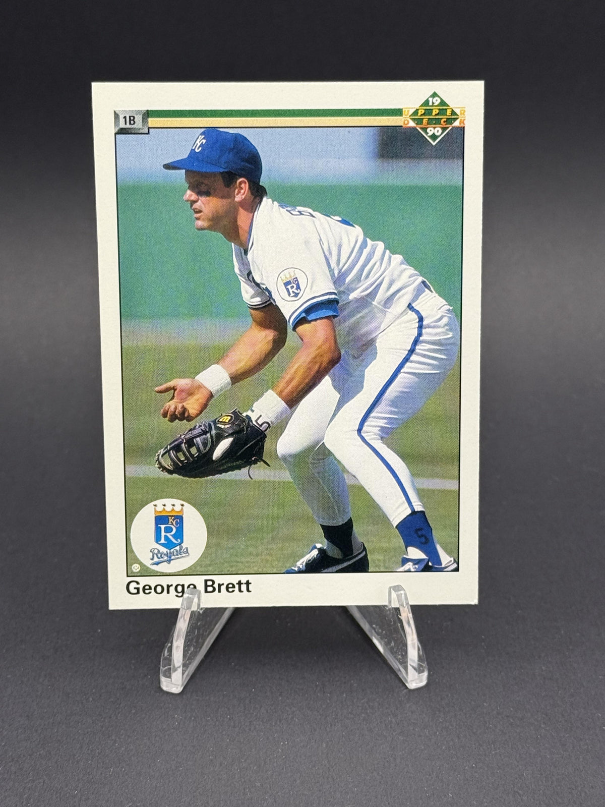 1990 Upper Deck #124b George Brett