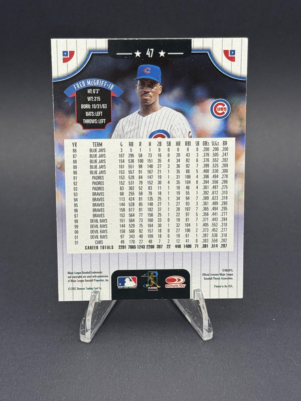 2002 Donruss #47 Fred McGriff
